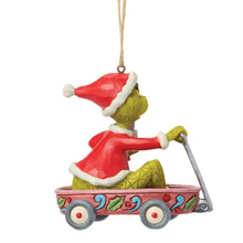 Load image into Gallery viewer, Grinch in Wagon Ornament - Jim Shore Dr. Seuss
