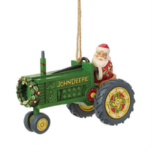 Load image into Gallery viewer, Santa John Deere Tractor Ornament - Jim Shore Heartwood Creek
