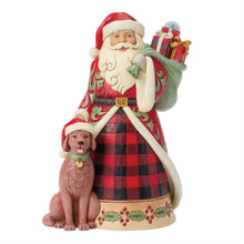 Load image into Gallery viewer, Highland Glen Santa Pet Dog Figurine - Jim Shore Heartwood Creek
