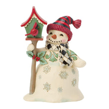 Load image into Gallery viewer, Highland Glen Snowman Birdhouse - Jim Shore Heartwood Creek
