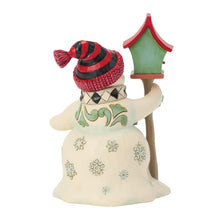Load image into Gallery viewer, Highland Glen Snowman Birdhouse - Jim Shore Heartwood Creek
