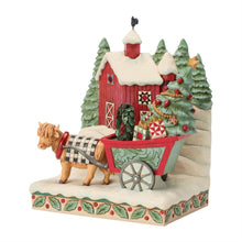 Load image into Gallery viewer, Highland Glen Barn Scene Figurine - Jim Shore Heartwood Creek
