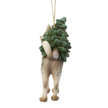 Load image into Gallery viewer, Woodland Husky with Tree Ornament - Jim Shore Heartwood Creek
