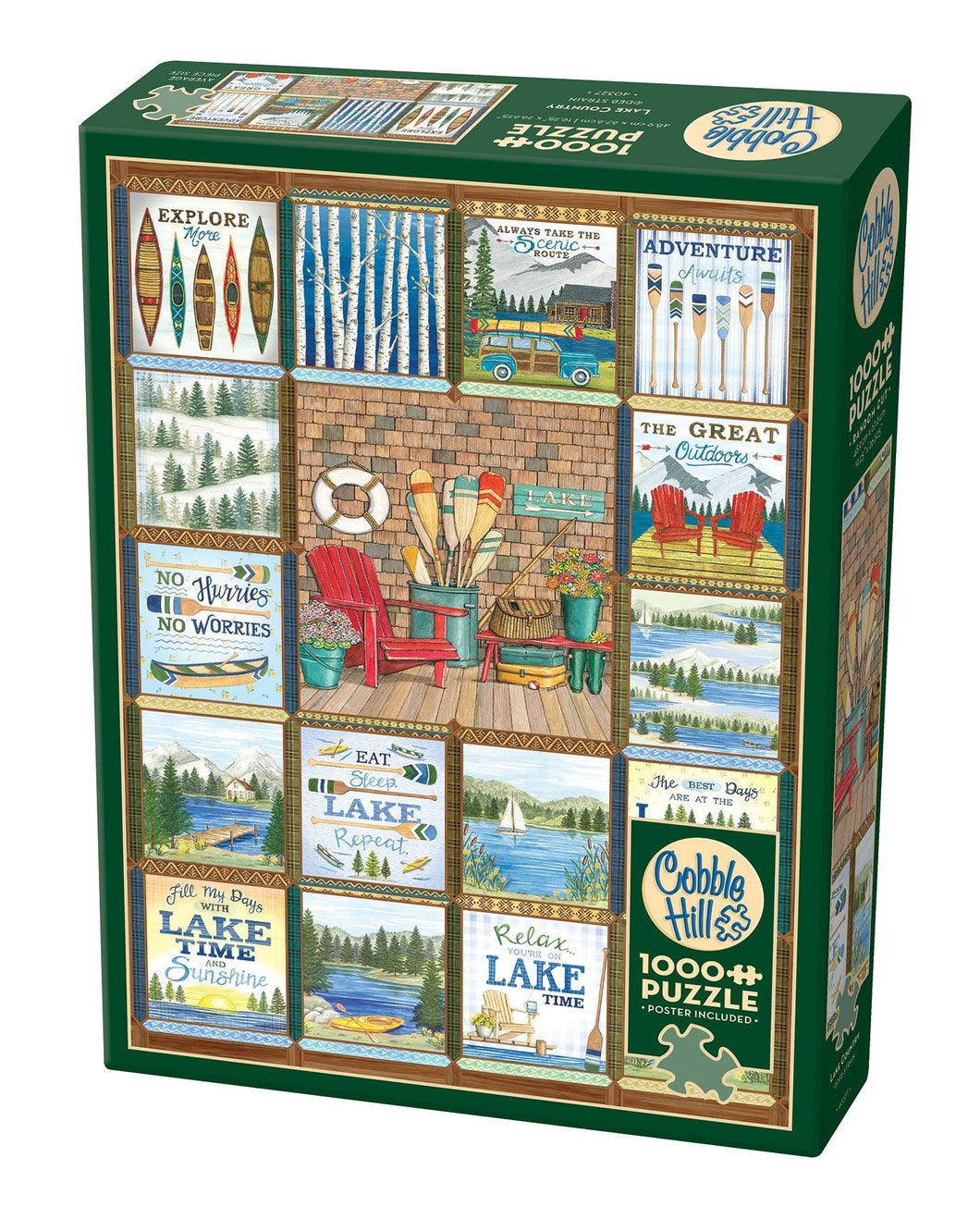 Lake Country - 1000 Piece Puzzle by Cobble Hill