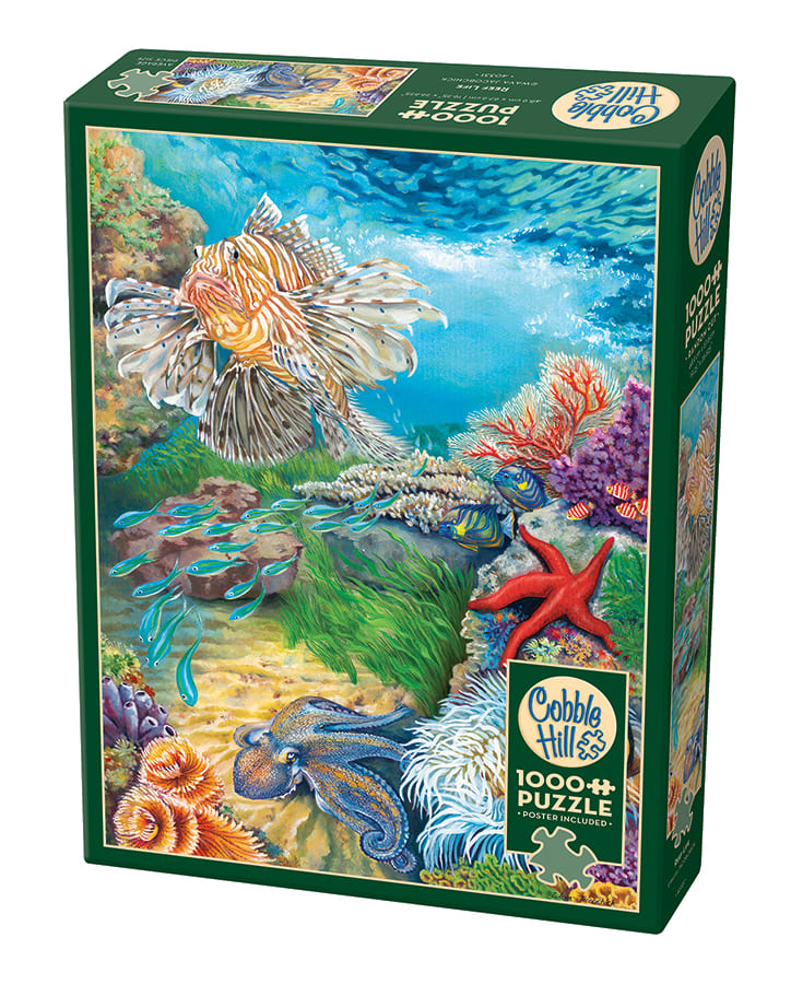 Reef Life - 1000 Piece Puzzle by Cobble Hill