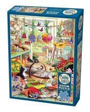 Load image into Gallery viewer, Potting Shed Cats - 500 Piece Puzzle by Cobble Hill

