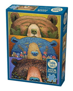 Bear Eyes: Harvest - 500 Piece Puzzle by Cobble Hill