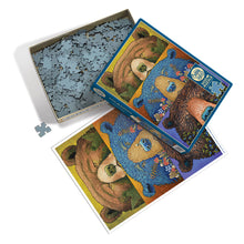 Load image into Gallery viewer, Bear Eyes: Harvest - 500 Piece Puzzle by Cobble Hill
