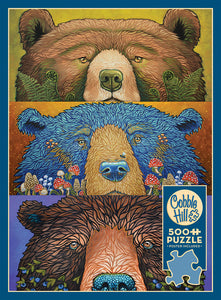 Bear Eyes: Harvest - 500 Piece Puzzle by Cobble Hill