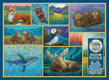 Load image into Gallery viewer, Alaskan Animals - 500 Piece Puzzle by Cobble Hill
