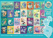 Load image into Gallery viewer, Animal Alphabet (Family) - 350 Piece Puzzle by Cobble Hill

