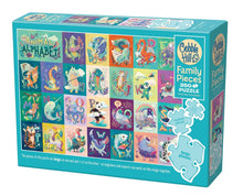 Load image into Gallery viewer, Animal Alphabet (Family) - 350 Piece Puzzle by Cobble Hill

