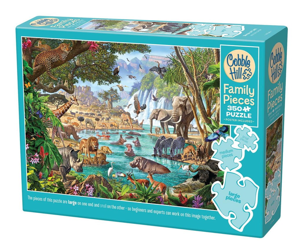 River of Life (Family) - 350 Piece Puzzle by Cobble Hill