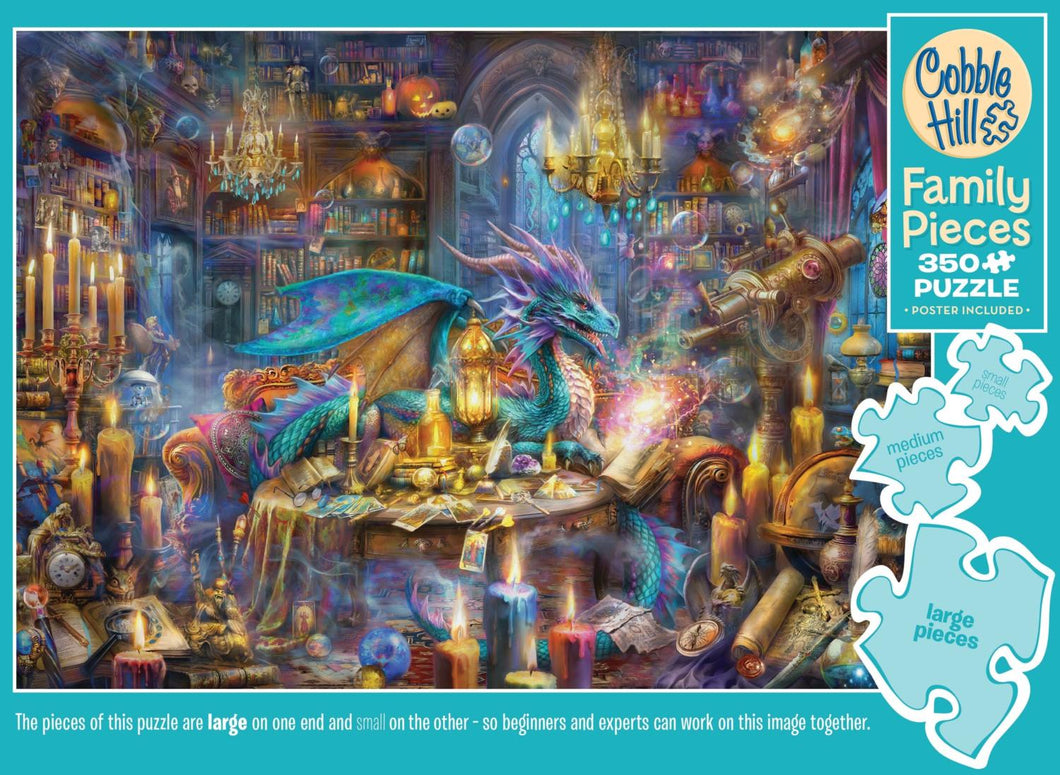 The Library Keeper (Family) - 350 Piece Puzzle by Cobble Hill