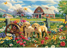 Load image into Gallery viewer, Puppy Spring - 1000 Piece Puzzle by Eurographics
