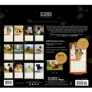 Love Of Dogs 2025 LANG Deluxe Wall Calendar