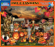 Load image into Gallery viewer, Jack O Lanterns - 1000 Piece Puzzle by White Mountain
