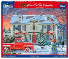 Load image into Gallery viewer, Home for the Holidays - 1000 Piece Puzzle by White Mountain
