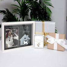 Load image into Gallery viewer, CAT GOODBYE 9.5&quot; X 7.5&quot; SHADOW BOX FRAME (HOLDS 4&quot; X 6&quot; PHOTO)
