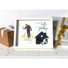 Load image into Gallery viewer, DOG GOODBYE 9.5&quot; X 7.5&quot; SHADOW BOX FRAME (HOLDS 4&quot; X 6&quot; PHOTO)
