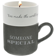 Load image into Gallery viewer, SOMEONE SPECIAL STACKING MUG AND CANDLE SET 100% SOY WAX SCENT: TRANQUILITY
