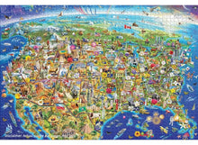 Load image into Gallery viewer, U.S. Wonders - 2000 Piece Puzzle by Eurographics
