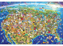Load image into Gallery viewer, U.S. Wonders - 2000 Piece Puzzle by Eurographics
