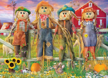 Load image into Gallery viewer, Friendly Scarecrows - 300 Piece Puzzle by Eurographics
