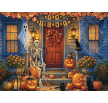 Load image into Gallery viewer, Halloween Porch - 300 Piece Puzzle by Euroghraphics
