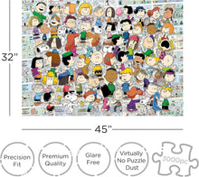 Load image into Gallery viewer, Peanuts Cast - 3000 Piece Puzzle by Aquarius
