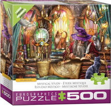 Load image into Gallery viewer, Mystical Study - 500 Piece Puzzle by Eurographics

