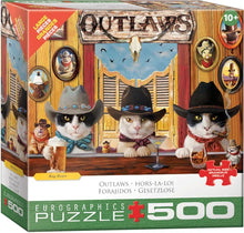 Load image into Gallery viewer, Outlaws - 500 Piece Puzzle by Eurographics
