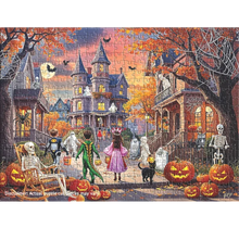Load image into Gallery viewer, Bones and Bats - 500 Piece Puzzle by Eurographics
