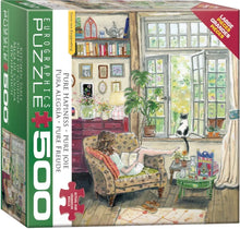 Load image into Gallery viewer, Pure Hapiness - 500 Piece Puzzle by Eurographics
