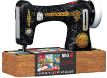 Load image into Gallery viewer, Sewing Memories Tin - 550 Piece Puzzle by EuroGraphics
