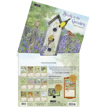 Load image into Gallery viewer, Birds In The Garden 2025 LANG Deluxe Wall Calendar
