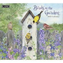 Load image into Gallery viewer, Birds In The Garden 2025 LANG Deluxe Wall Calendar
