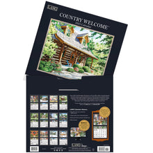 Load image into Gallery viewer, Country Welcome 2025 LANG Deluxe Wall Calendar
