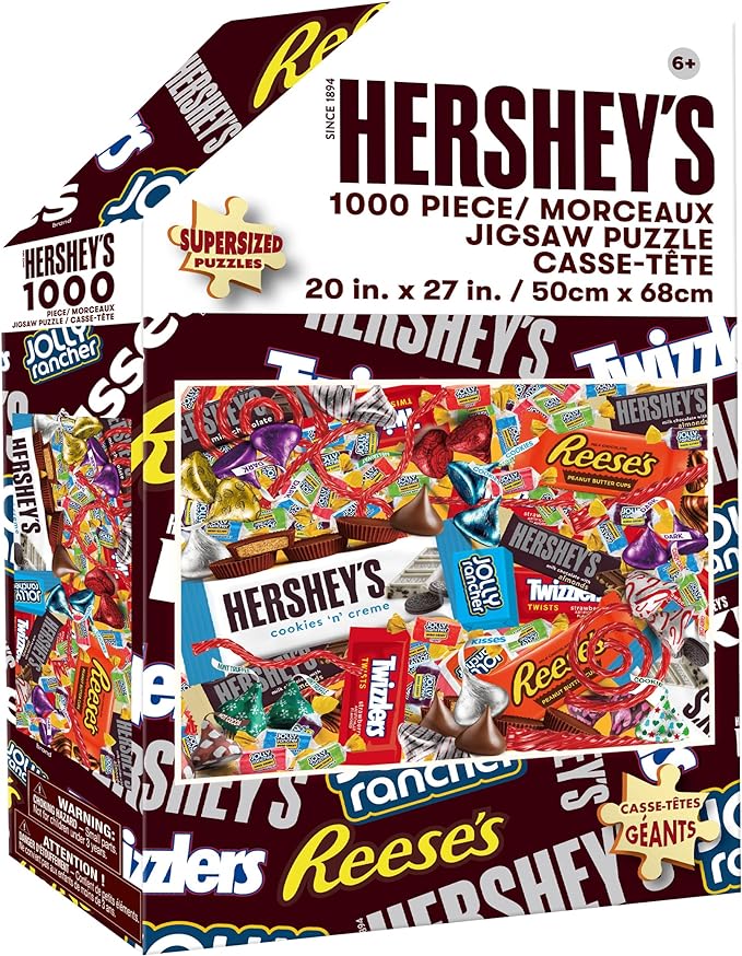 Hershey Chocolate 1000 Piece Supersized Puzzle (20