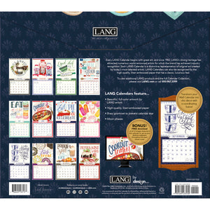 Love To Cook 2025 LANG Deluxe Wall Calendar