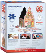 Load image into Gallery viewer, Gingerbread House (3D) Puzzle by Eurographics
