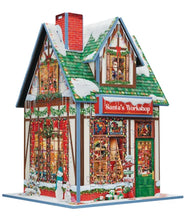 Load image into Gallery viewer, Santa&#39;s Workshop (3D) Puzzle by Eurographics

