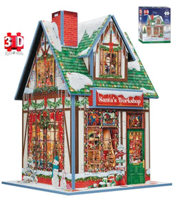 Santa's Workshop (3D) Puzzle by Eurographics