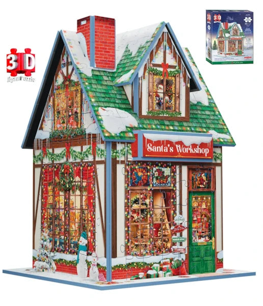 Santa's Workshop (3D) Puzzle by Eurographics
