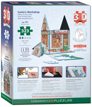 Load image into Gallery viewer, Santa&#39;s Workshop (3D) Puzzle by Eurographics
