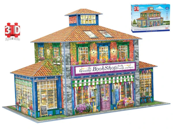 Book Shop (3D) Puzzle by Eurographics