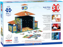 Load image into Gallery viewer, Book Shop (3D) Puzzle by Eurographics
