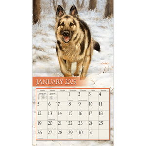 Love Of Dogs 2025 LANG Deluxe Wall Calendar