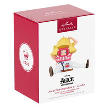 Load image into Gallery viewer, Disney Alice in Wonderland 75th Anniversary An Extraordinary Situation Ornament - Hallmark Timmins
