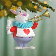 Load image into Gallery viewer, Disney Alice in Wonderland 75th Anniversary The White Rabbit Ornament - Hallmark Timmins
